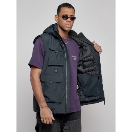 Luy jacket transformer male winter, size 50, dark blue color-24