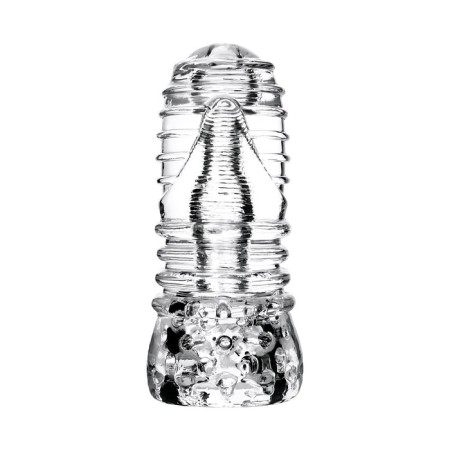 Masturbator Unrealistic Lingam byfa Savitri, TPE, Transparent, 14 cm-2