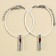 Bracelets Lie "Fly", 2 pcs, length 25 cm