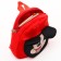 Blush backpack, with a zipper, with a pocket, 19 x 22 cm "Mouse", Mickey Mouse