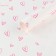 Palette packaging for flowers "with love", matte, heart, white, 57 x 57 cm