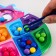 Sorter "Smeshariki: Funny Beads", 8 colors, with tweezers, according to Montessori Methods