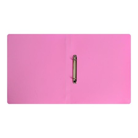 Folder on 2 rings A4, calligrata, 18 mm, 500 microns, pink-1