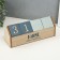 Souvenir wood desktop calendar "Home calendar" Blue 26x8.4x10.3 cm