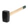 Sledgehammer forged scrap, 8 kg, wooden handle