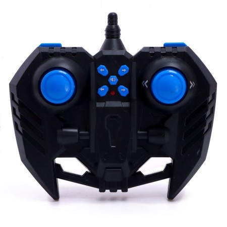 Robot radio -controlled "drift", light and sound effects, works on batteries, color orange color-3