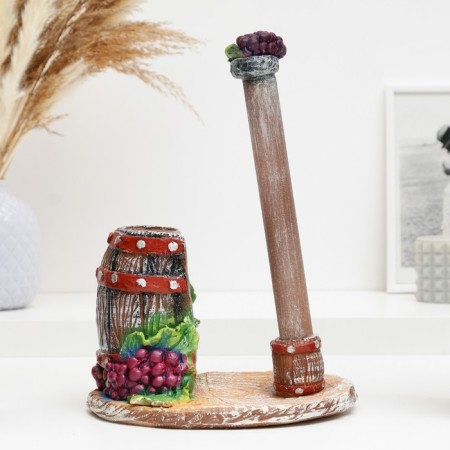 Grape paper towel holder 18.5x18.5x14cm-8