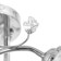 Closure ceiling deb 5x40W E27 chrome 52x52x22 cm