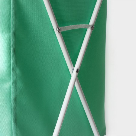 Basket - a bag for linen, 53 × 39 × 62 cm, mint color-1
