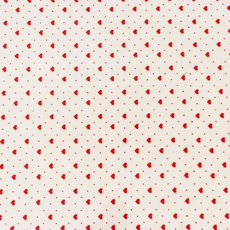 Color film "Small Hearts", red, 70 cm-1