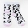 Minaku socks "cats", white color, size 40-41 (27 cm)