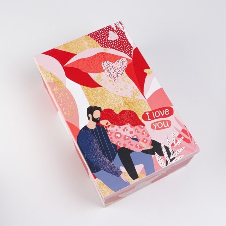 Set of boxes 6 in 1, gift packaging, “Love”, 20 x 12.5 x 7.5 - 32.5 x 20 x 12.5 cm-7