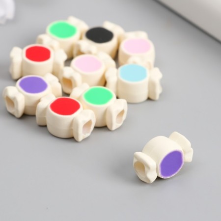 Busina for creativity plastic "Cande" mix 0.8x1x1.5 cm-2