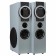 Column 08 "(20-81 Home Sound) speaker 6pcs/2x8"; 2x4 "; 2x1.5" Set 2 columns Eltronic (silver)