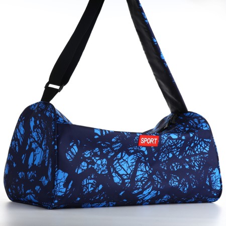 Sports bag, Textura, average size, blue color-2