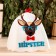 Bath cap with applique "Hipster Artem"