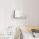Buddy shelf, 460 × 140 × 150 mm, white color