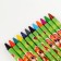 Wax crayons - pencils A flavored "Funny guys", 12 colors