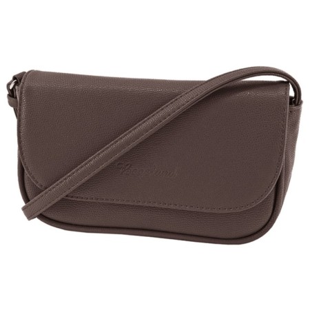 Women's bag B2772-01110, brown color, artificial leather, 20x6x11 cm 20x6x11 cm