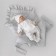 Kinderlitto Satin discharge kit, 4 items, height 50-56 cm, color gray color
