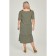 Women's dress, size 52, green color