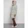 Coat insulated winter female, size 44, color light green