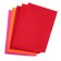 Fetr Color Soft A4 DEVENTE. "Shades of red" 5 colors, 5 sheets, thickness 2 mm