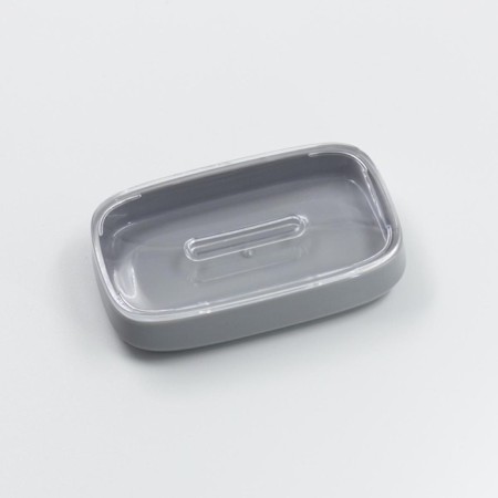 Joy Home soap dish, plastic, gray-2
