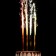 Candles Fountains for the Neon cake, 17.5 cm, 60 seconds, color flame, 4 pcs