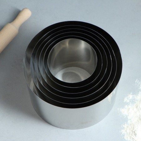 A set of baking forms and calculation "Circle", D-20, H-15 cm, 6 pcs-1