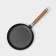 Pancake cast -iron frying pan Wild Kitchen, D = 22 cm, shoulder blade and sponge in the kit