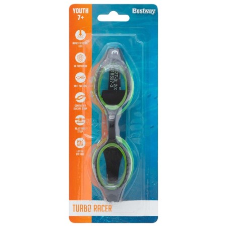 Turbo Race Goggles swimming glasses, from 7 years old, color mix, 21123-5