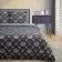 Bed linen "Ethel" duet Crown 143x215 cm - 2 pcs, 240*220 cm, 70x70 cm -2 pcs, calico