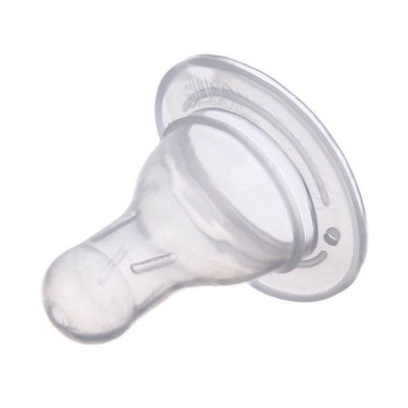 A nipple for a bottle, +0Mes., Slow flow, classic throat 35mm.-6
