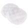A set of reusable inserts for a bra, 6 layers, 2 pcs., White color