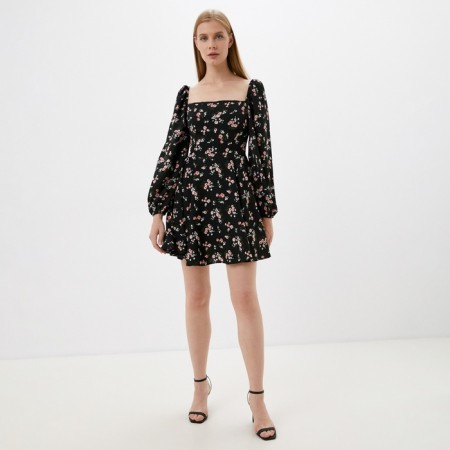 Women's dress Mist p. 48, black-1