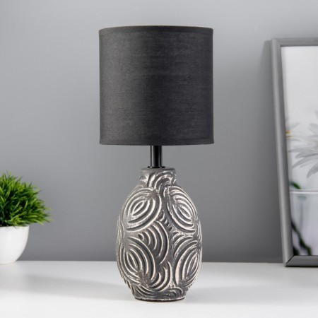 Radiy table lamp E14 40W Black 12.5x12.5x30cm Risalux