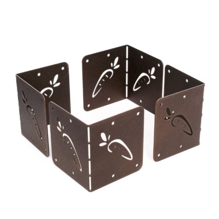 801-017br Corner corner for beds carrots 801-017BR 8.8x8.8x10 cm-2