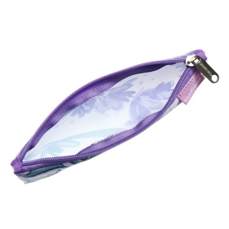 Penal soft, 1 compartment, 90 x 220 mm, flat, Erich Krause, Lavender White/Lilac 56971-3