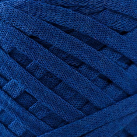 Knitted yarn "Ribbon" 85m/170 ± 5 g (sapphire)-2