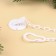 Holder for the nipple - dummy "Bear", New Year, on the chain, white color, gift packaging, crumb I