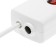 Luazon Lighting network filter, 5 outlets, 1.5 m, 3500 W, 3x1 mm2, 16 A, 220 V, with a fuse, white