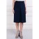 Female skirt, size 44, blue color
