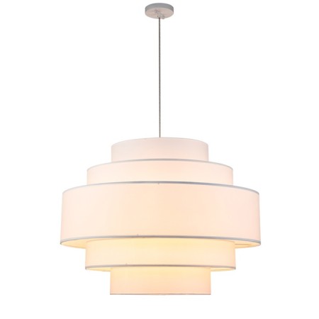 Suspended Indigo lamp, 13018/6p White. 6x60W, E27, 800x800x620/2120 mm, white color