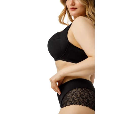 Women's bras of Lengy, size 105b, black color-5