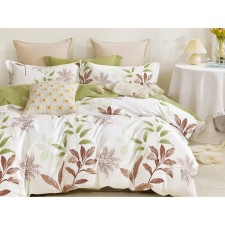 Bed linen Duet Satin de Luxe, size 230x250 cm, 150x210 cm - 2 pcs, 50x70 cm - 2 pcs, 70x70 cm - 2 pcs