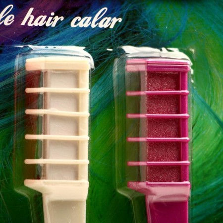Shallows for hair with a nozzle, set 4 colors-2