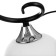 Ceiling Ceiling Maggie 2HE27 40W Black, Chrome