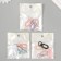 Carabiner Metal with a ring "Oval. Matte pastel" MIX 3.8x1.6 cm