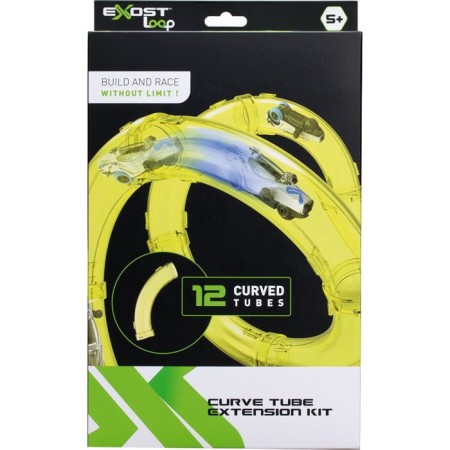 Set of 12 curved tubes